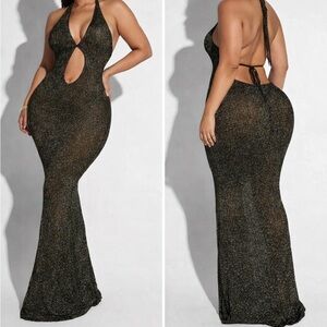 chinese dress ladies SCORPION DEEP V RUFFLE MAXI DRESS  Murci